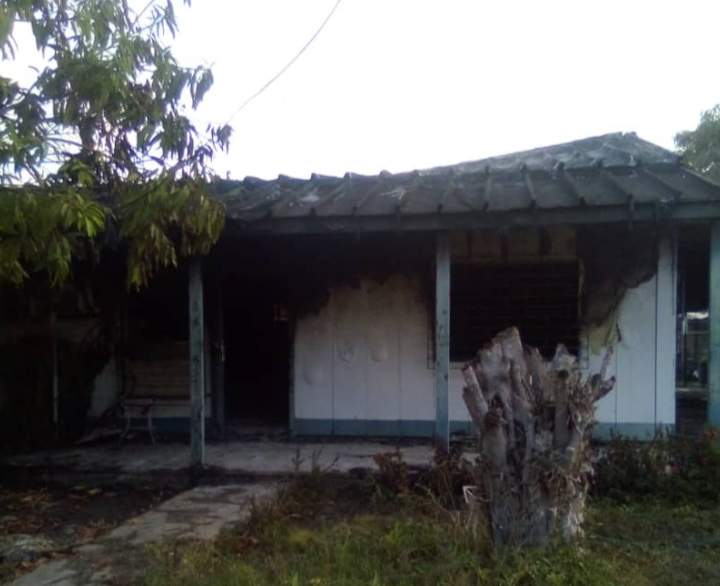 Incendio en Puerto Nuevo