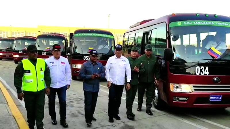 127 unidades Yutong Zulia