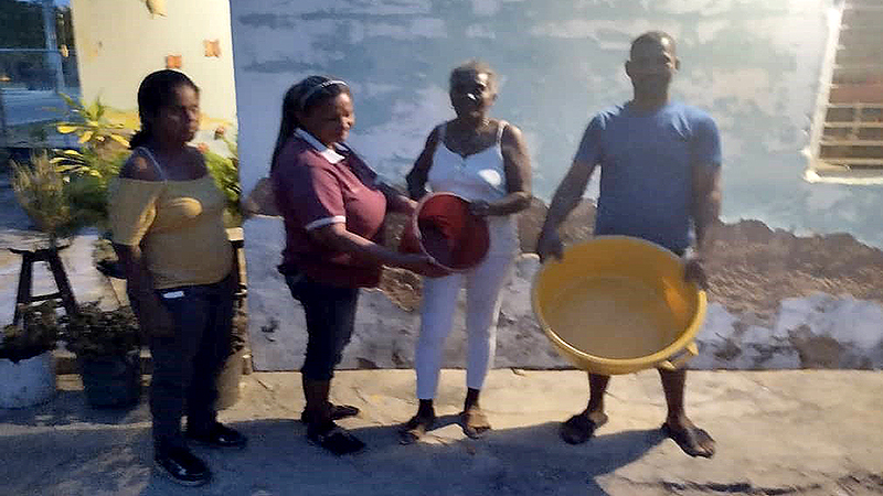 4 años sin agua por tubería en Colinas de Bello Monte