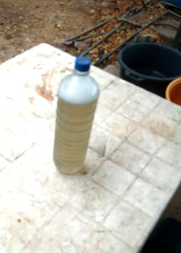 Agua turbia Las 40 en Cabimas