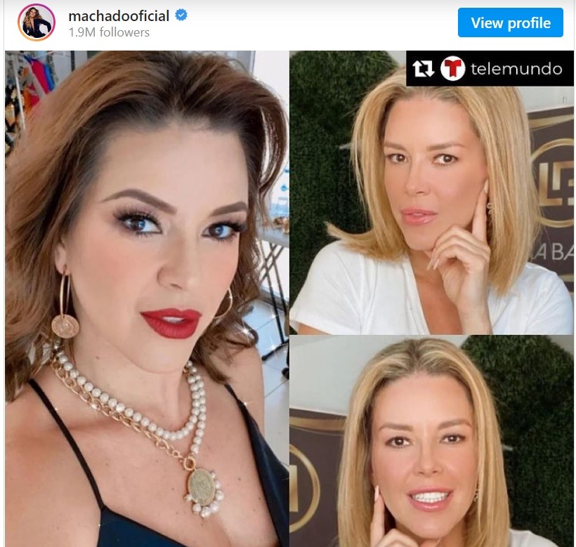 Alicia Machado sorprendió a sus casi 2 millones de seguidores con su nuevo cambio de look. La venezolana se dejó ver desde el salón de belleza cuando le realizaban el cambio de color, del cual no dio muchos detalles.