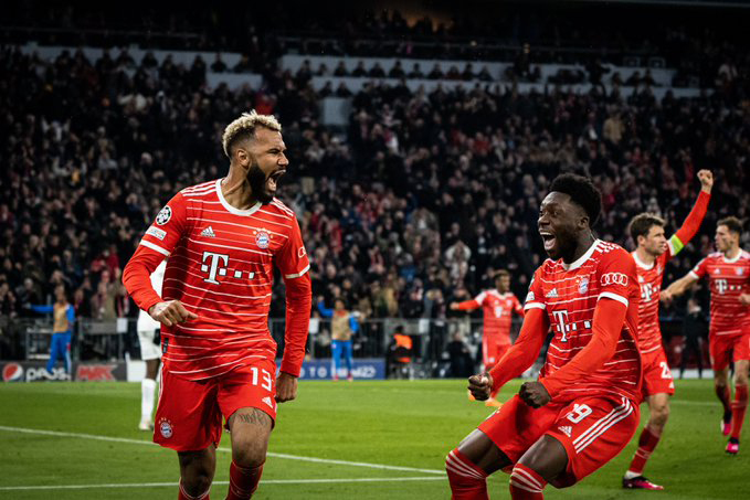 Bayern Munich ganó al PSG y se metió a los cuartos de final