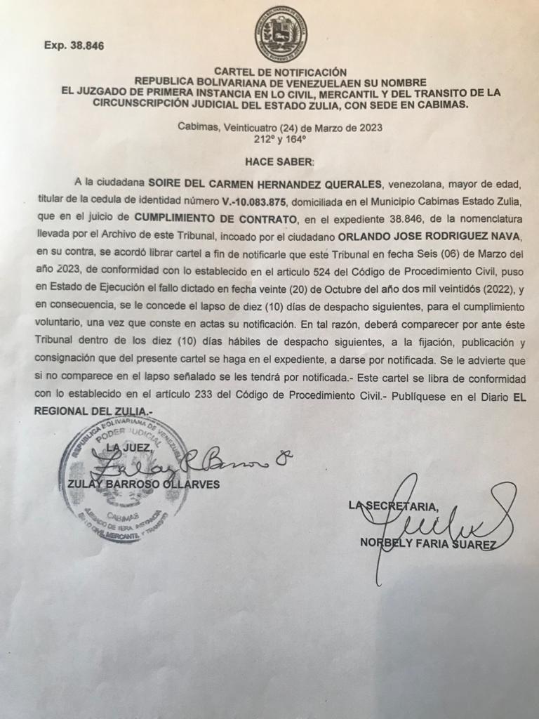 SOIRE DEL CARMEN HERNÁNDEZ QUERALES"