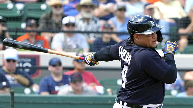 Miguel Cabrera último Spring Training 