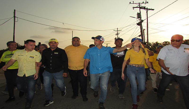 Henrique Capriles en Bachaquero