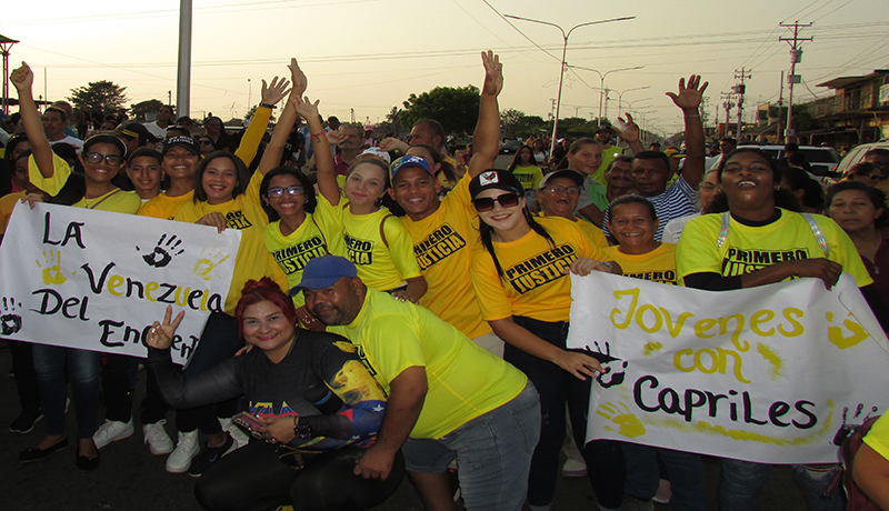 Henrique Capriles en Bachaquero