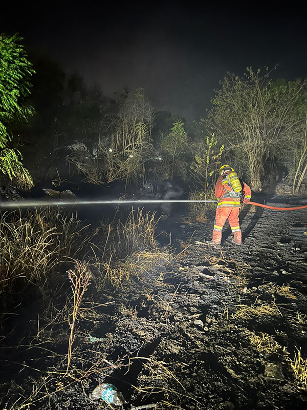 Incendio calle Cumaná de Cabimas