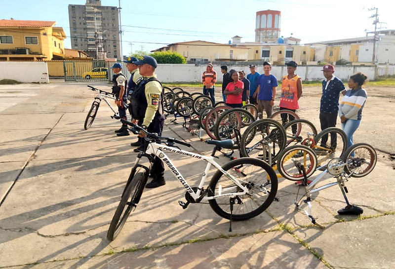Retenidas 120 bicicletas 
