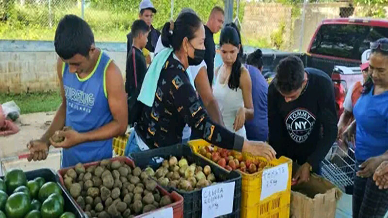 Venta de pescado en Semana Santa