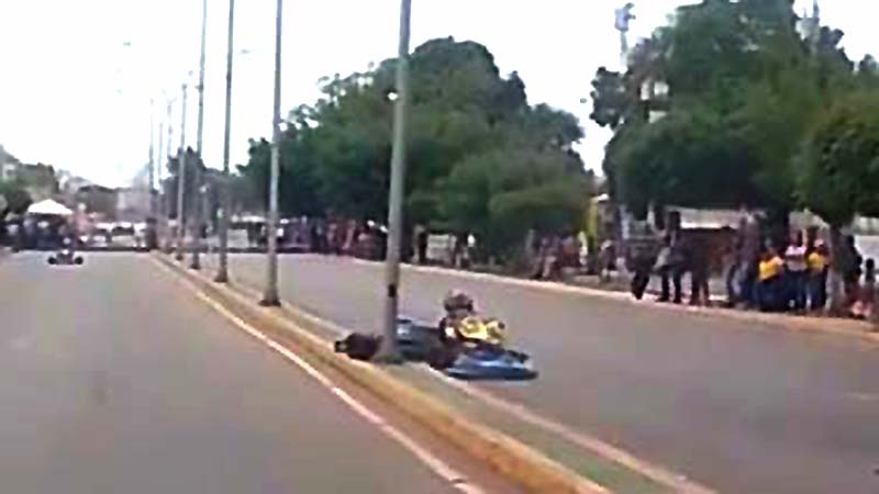 Muere joven en competencia de Karting 