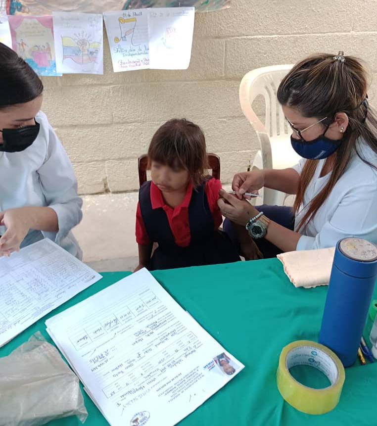 Arranca en Simón Bolívar Campaña de Vacunación "Las Américas"