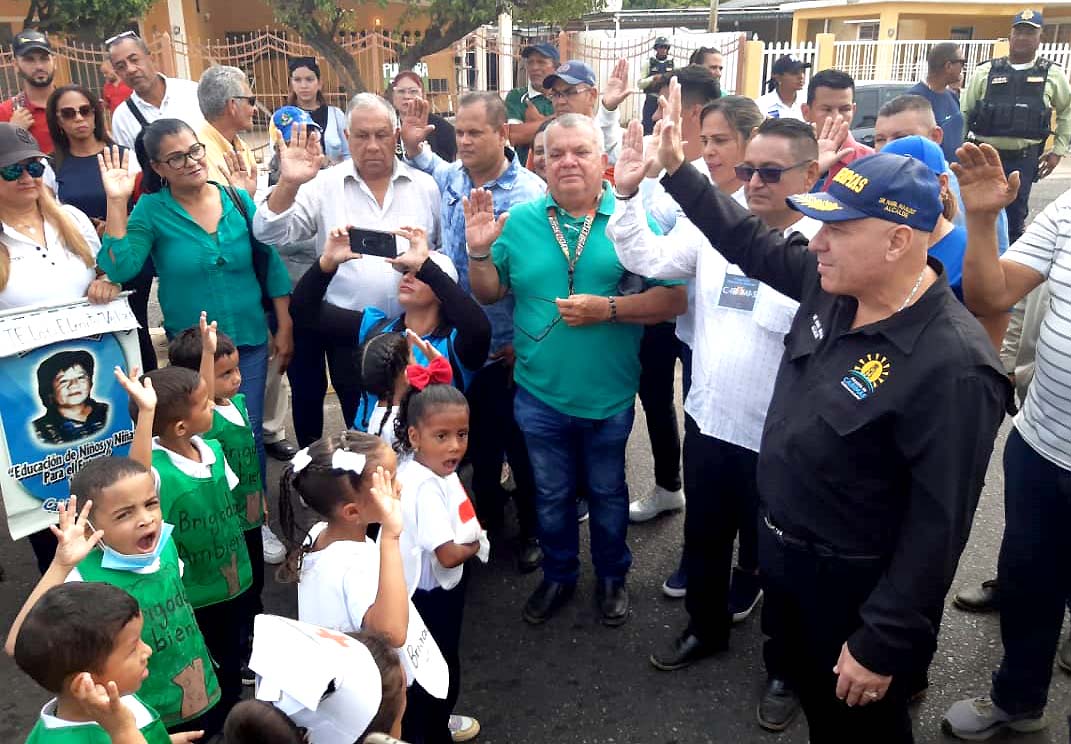 Juramentación de la brigada ambiental