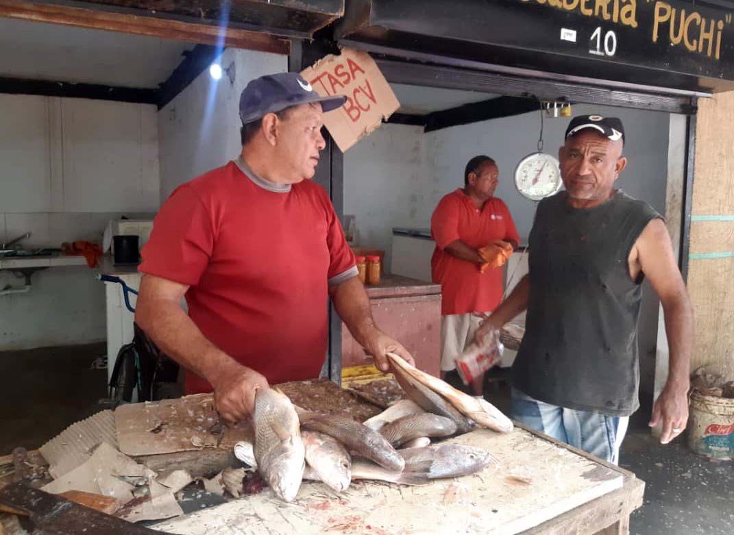Desde Zazárida estado Falcón llegó el pescado a Cabimas