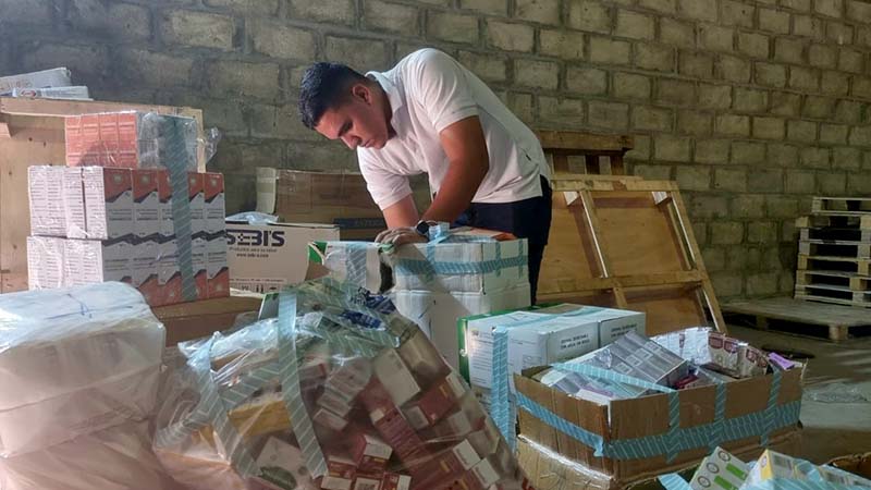 Dotados de medicamentos 38 hospitales