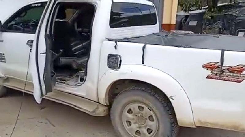 FANB retiene vehículo con lanzador de explosivos múltiples en Zulia