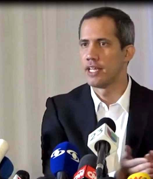 Juan Guaido en EEUU