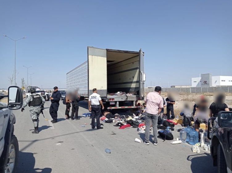 El Instituto Nacional de Migración de México (INM) informó este jueves del hallazgo de 209 migrantes de Centro y Suramérica en un tráiler contenedor abandonado en una carretera cercana a la localidad de Nuevo Teapa, en el estado de Veracruz, al este del país.