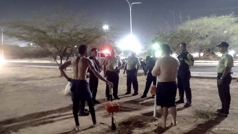 Polimaracaibo rescata a pescadores 