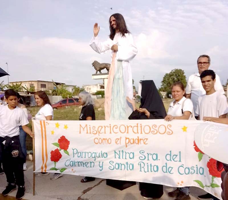 Procesión de la Divina Misericordia Cabimas
