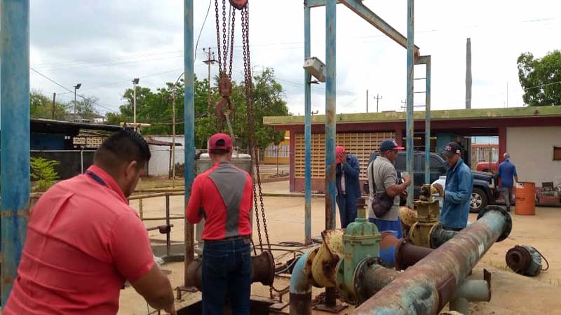 Repara Motobomba de Estación F-14