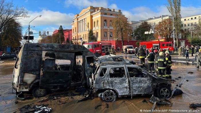 Rusia lanzó bombardeo masivo en varias ciudades de Ucrania