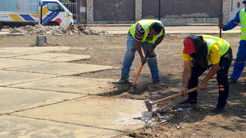 Rescate de la plaza TN Pedro Lucas Urribarrí