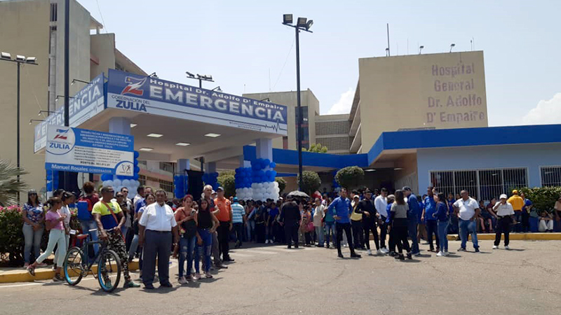 Ya en funcionamiento áreas de Emergencia del Hospital de Cabimas