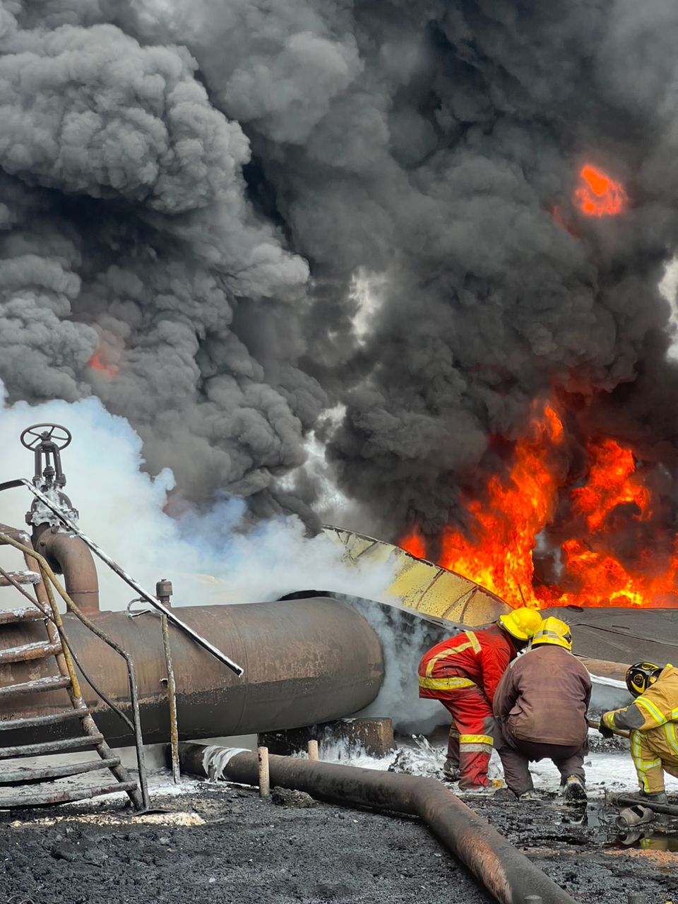 40 bomberos 