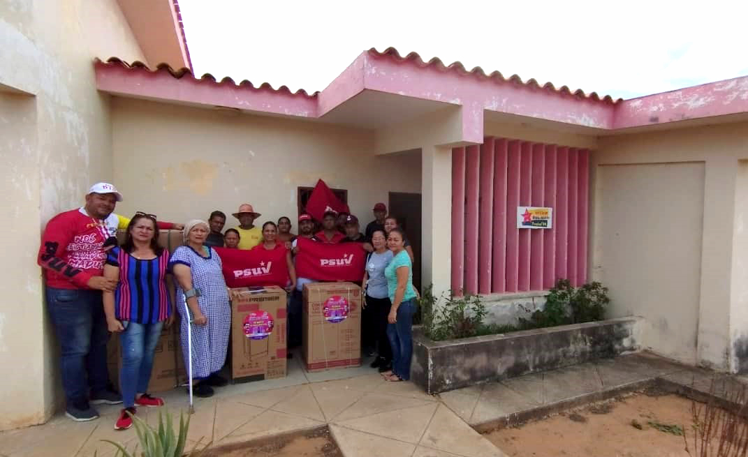 Donativos a la Casa del Abuelo en Miranda
