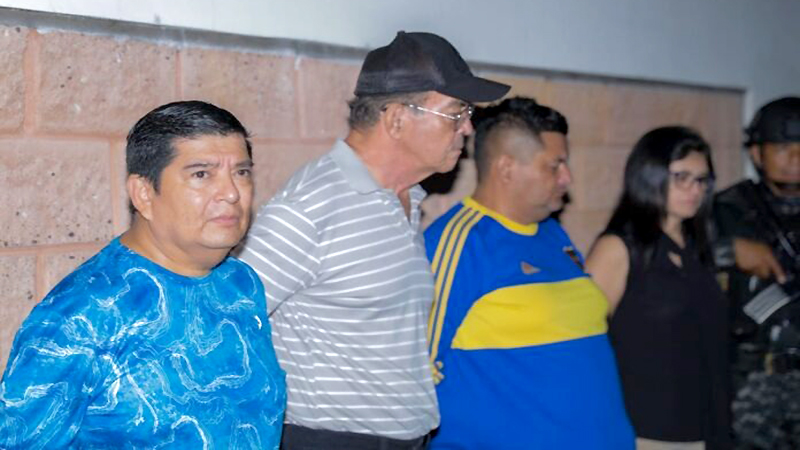 Detenidos presuntos responsables  El Salvador