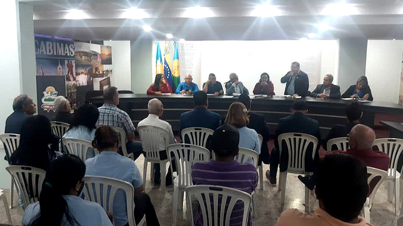 Eduardo Vale presentó propuesta tributaria en Cabimas