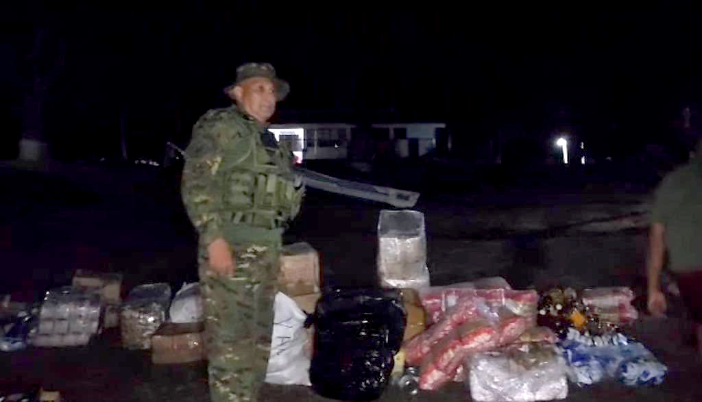 FANB incauta más de 5 mil kilos de comida y material 