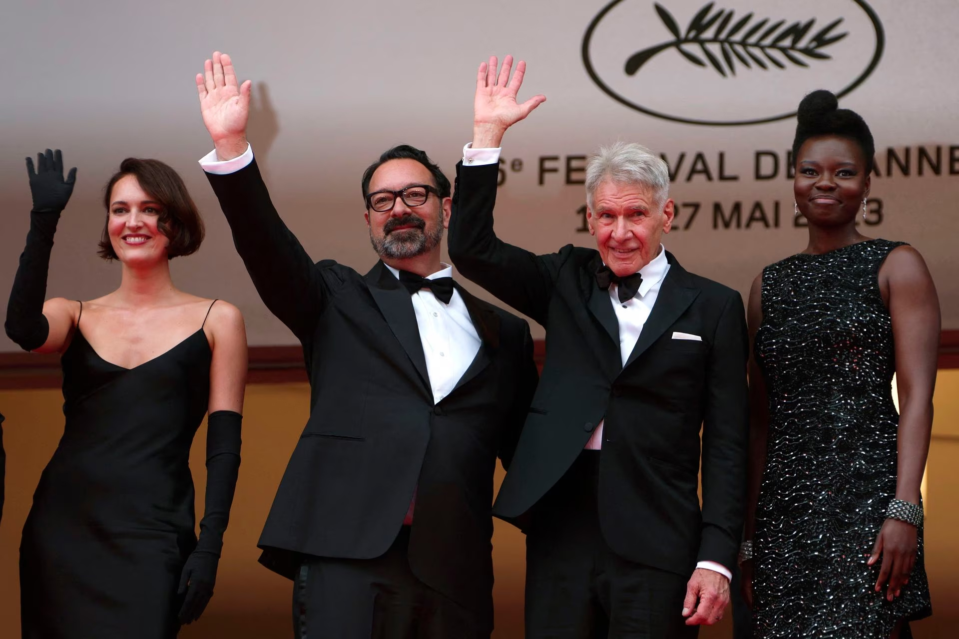 Harrison Ford en Cannes para el estreno de 'Indiana Jones'