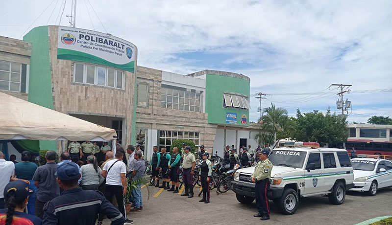 activó la Brigada Ciclística, recibió implementos de seguridad y una unidad policial, por parte del alcalde Ramón Bracho.