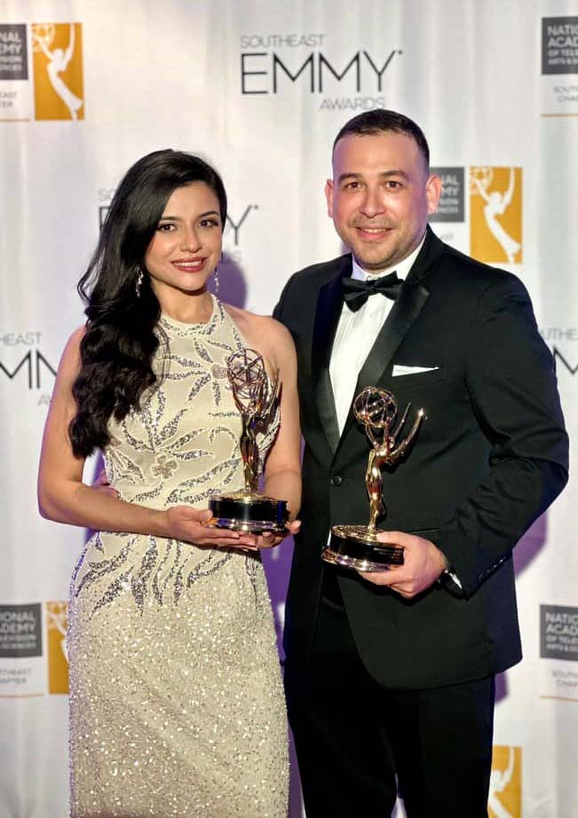 Alfredo Suárez tras recibir 2 Emmy