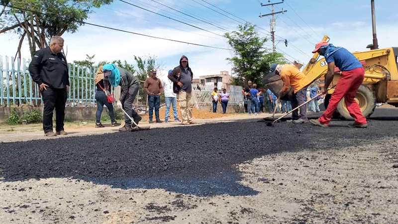 Avanza Plan de Rehabilitación Vial en Lagunillas