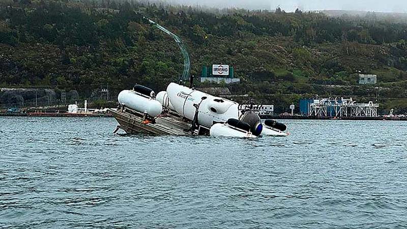 Aviones detectan nuevos ruidos donde desapareció el submarino