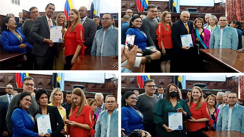 En el marco del Día Nacional del Periodista, este 27 de Junio, el Colegio Nacional de Periodistas (CNP) Zulia realizó la entrega de "Botón al Mérito Gremial 2023", a 20 de sus agremiados.