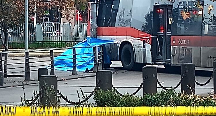 Muere venezolana atropellada por un bus en Chile