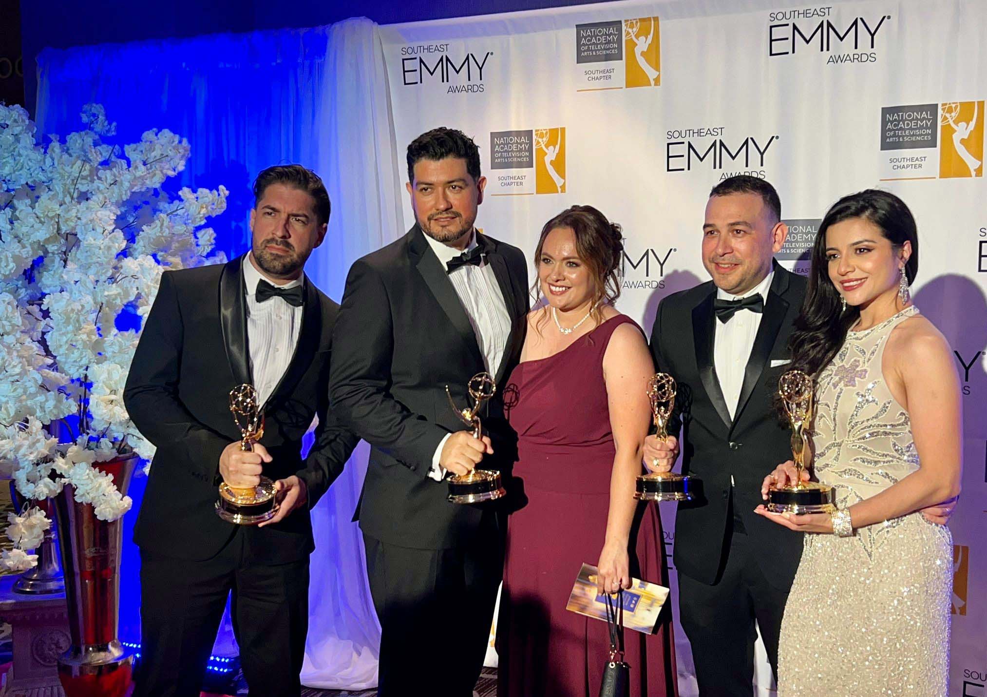 Alfredo Suárez tras recibir 2 Emmy