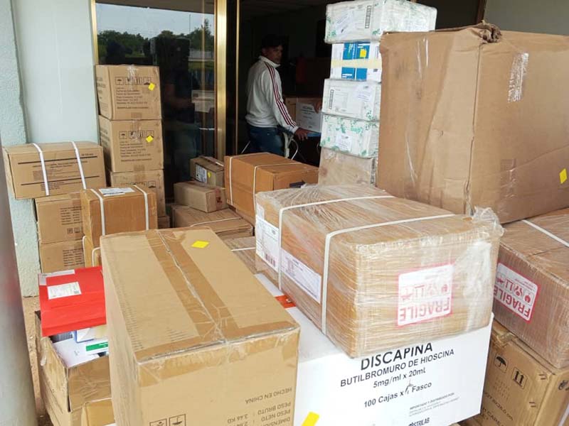 Insumos Médicos al Hospital Hugo Parra León