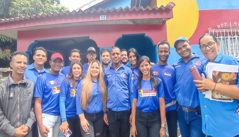 Juventud de UNT en Lagunillas 