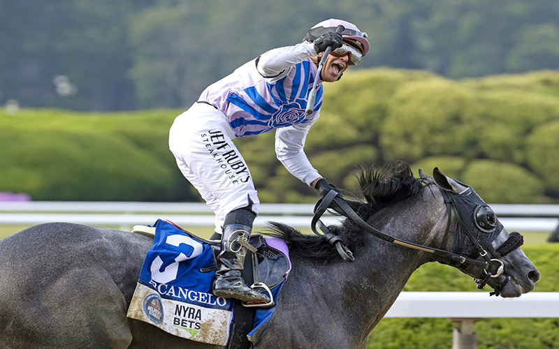 Javier Castellano Belmont Stakes 