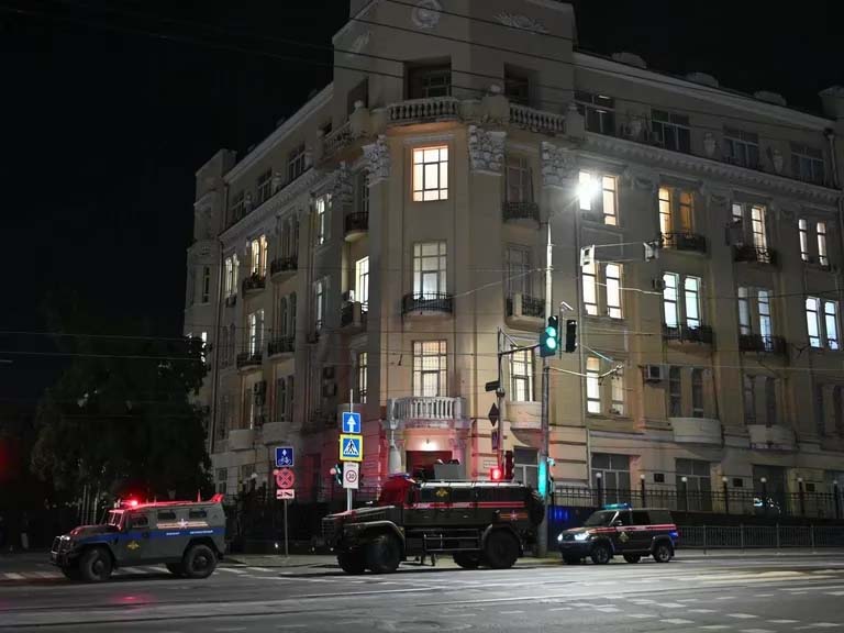 El Kremlin ordenó blindar Moscú 