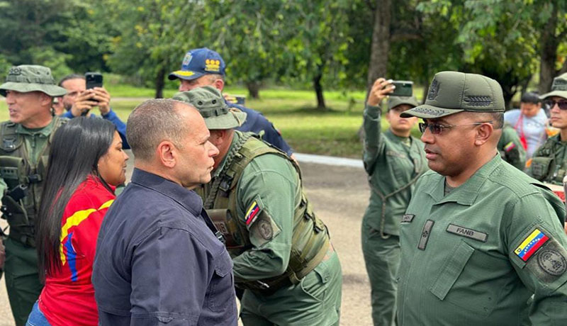 Este jueves 15 de junio llegó al municipio Machiques de Perijá, Remigio Ceballos, ministro de Interior, Justicia y Paz para la instalación del Estado Mayor para el pueblo Yukpa.