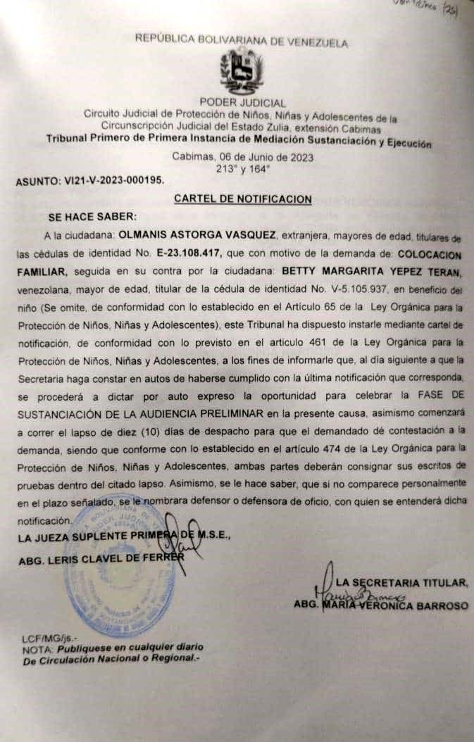OLMANIS ASTORGA VASQUEZ
