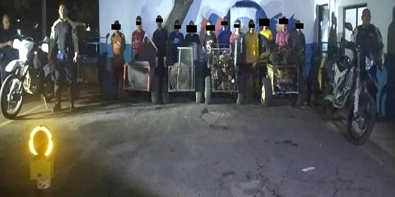 Polisur desarticuló banda Material Ferroso en El Soler