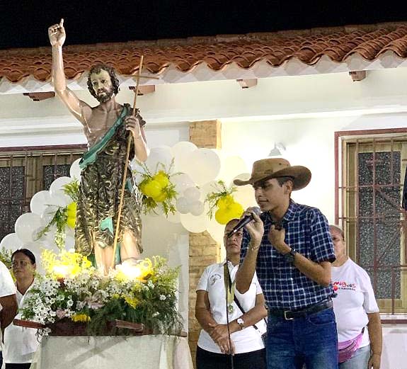 Rinden honor a San Juan Bautista