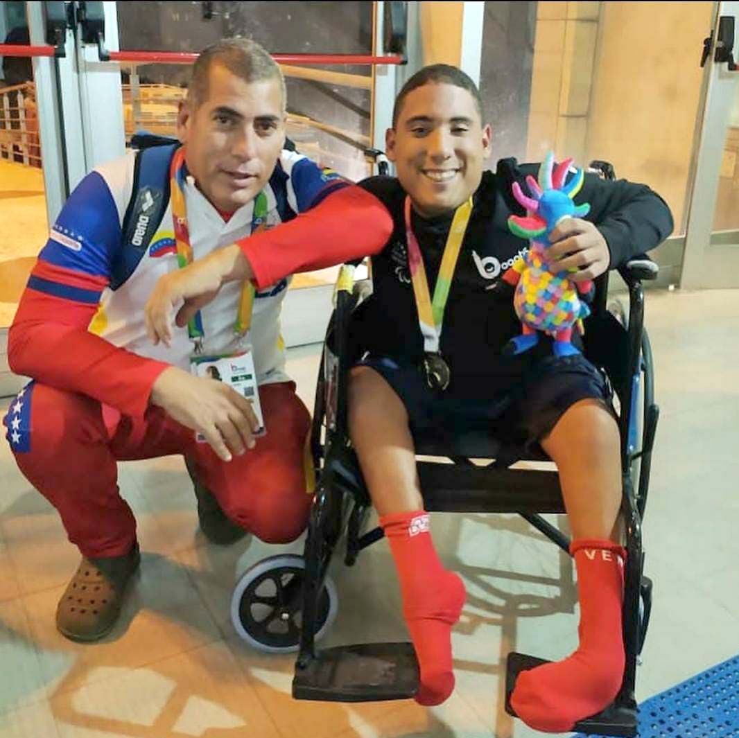 Zuliano Damián Villa ganó oro Parapanamericanos