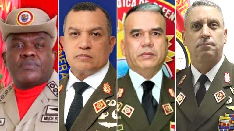 Nicolás Maduro pasa a retiro a casi todo el Alto Mando Militar